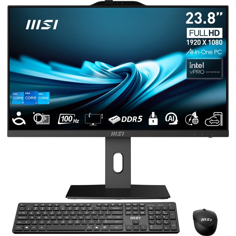 Komputer All in One MSI Pro AP242P 14M-1096XEU 23.8" IPS i7-14700 16GB RAM 1TB SSD Wi-Fi