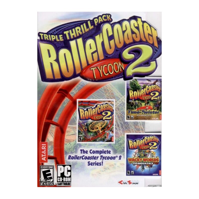 Kod aktywacyjny Gra PC RollerCoaster Tycoon 2: Triple Thrill Pack