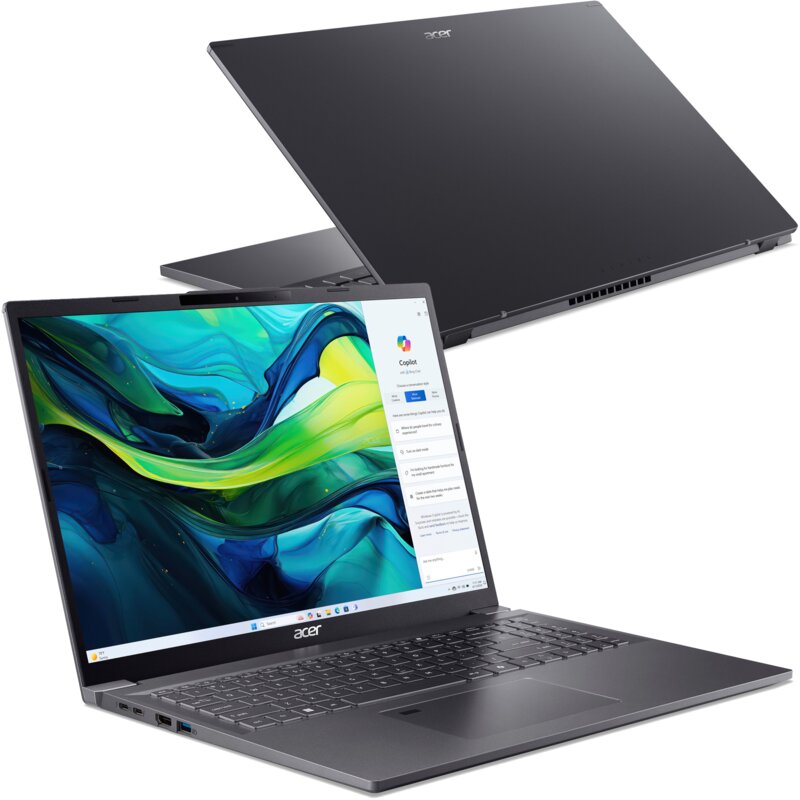 Laptop ACER Aspire 16 A16-71M-542F 16" OLED Ultra 5-115U 32GB RAM 1TB SSD Windows 11 Home