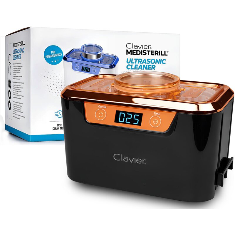 Myjka ultradźwiękowa CLAVIER UC800 BL