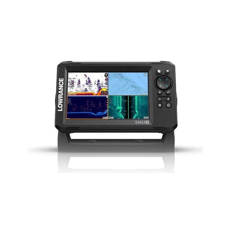 Echosonda wędkarska LOWRANCE EAGLE 7 z przetwornikiem TripleShot
