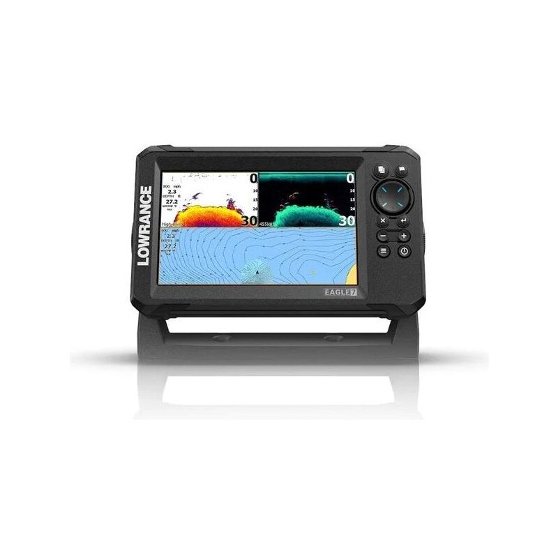 Echosonda wędkarska LOWRANCE EAGLE 7 z przetwornikiem SplitShot