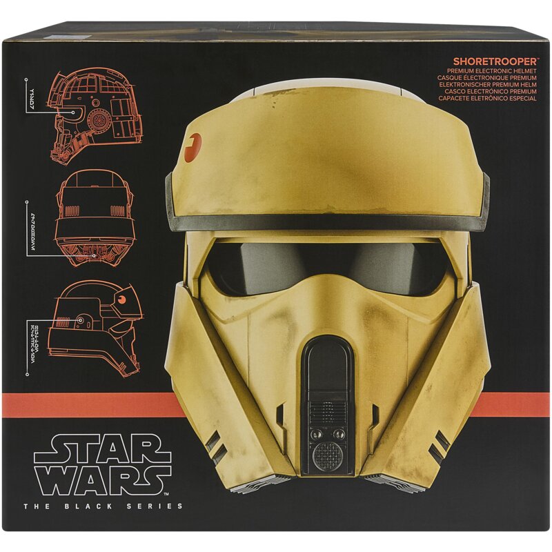 Hełm HASBRO Star Wars The Black Series Szturmowiec Obrony Wybrzeża G07035L0