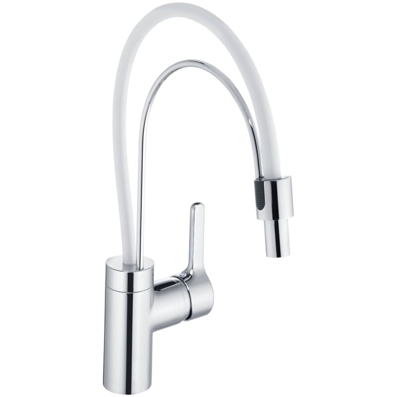 Bateria kuchenna stojąca KLUDI Bingo Star z wyciąganą wylewką Chrom 428590578