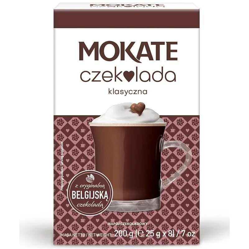 Napój czekoladowy MOKATE Czekolada Klasyczna (8 sztuk)