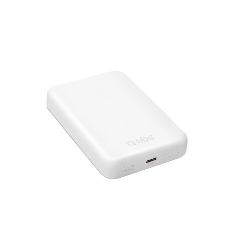 Powerbank SBS TEBB5000HDMAG MagSafe 5000 mAh 20W Biały