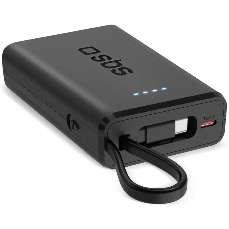 Powerbank SBS TTBB10000TCPD20K 10000 mAh 20W Czarny