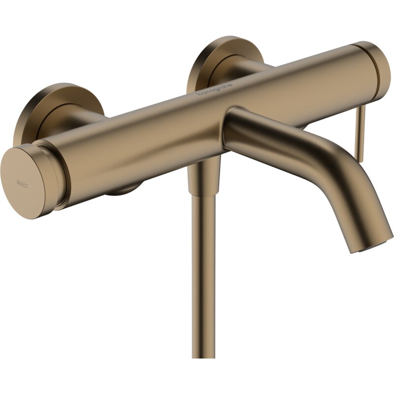Bateria wannowa natynkowa HANSGROHE Tecturis S 73422140 Brąz szczotkowany
