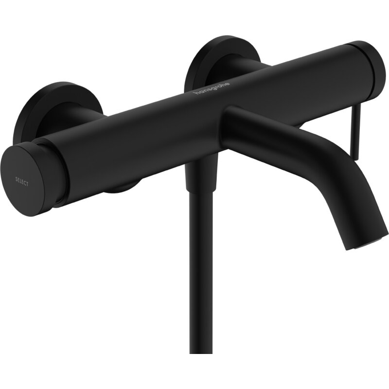 Bateria wannowa natynkowa HANSGROHE Tecturis S 73422670 Czarny mat
