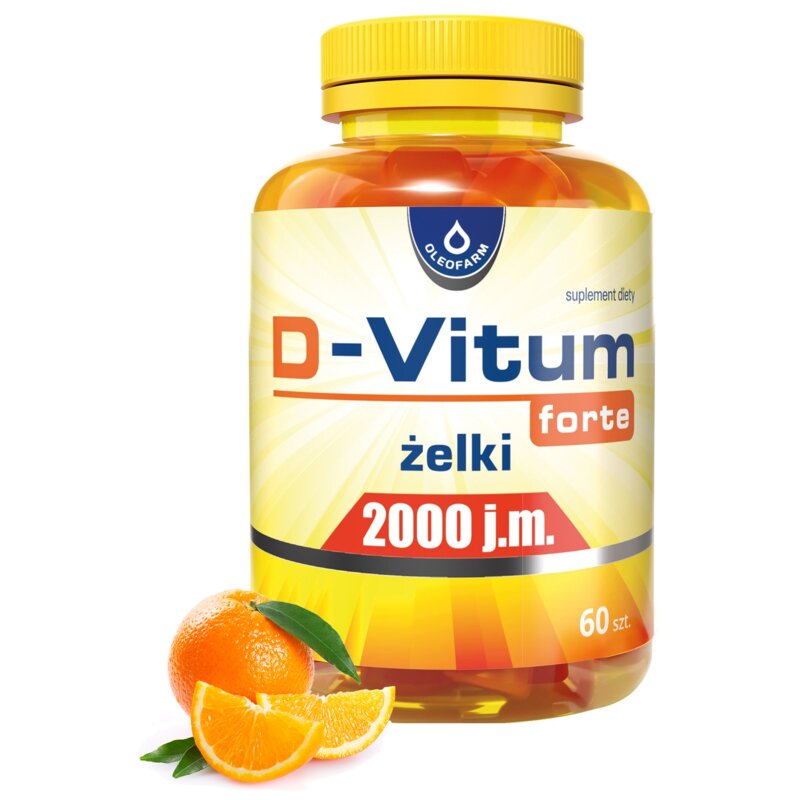 Kompleks witamin OLEOFARM D-Vitum (60 żelek)