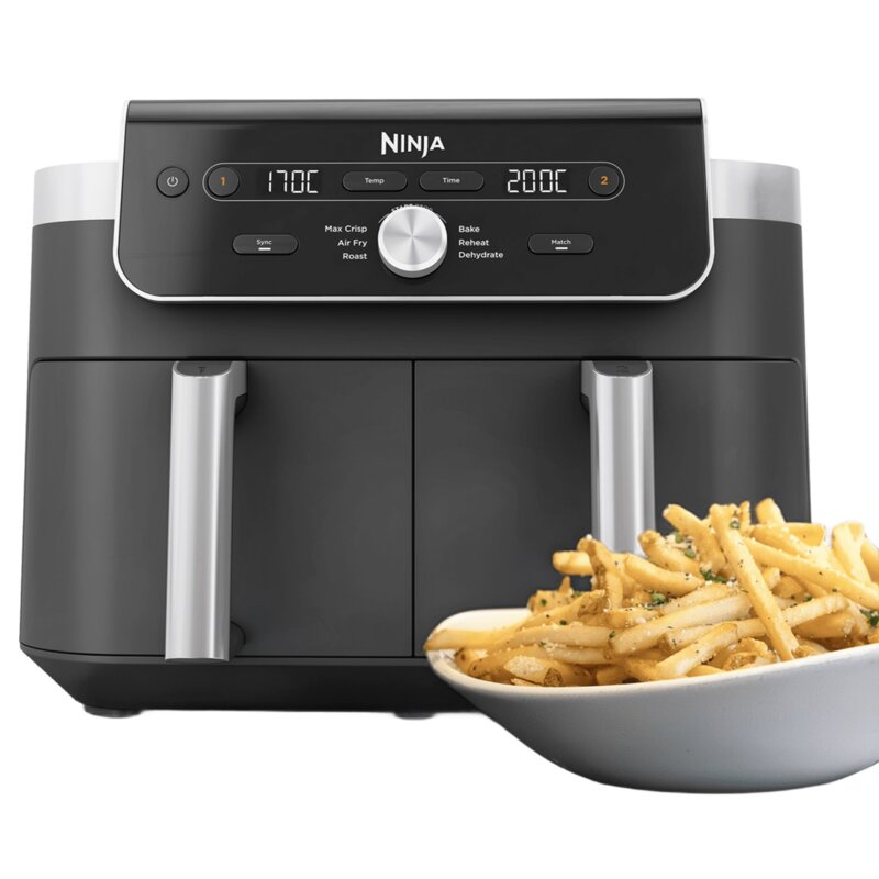 Air Fryer Frytkownica beztłuszczowa NINJA DZ901EU 9.5L z podwójnym koszem