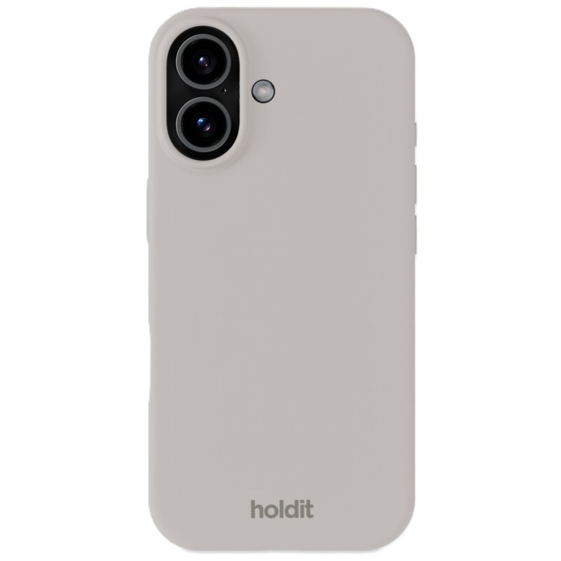Etui HOLDIT Silicone Case do Apple iPhone 17 Szary