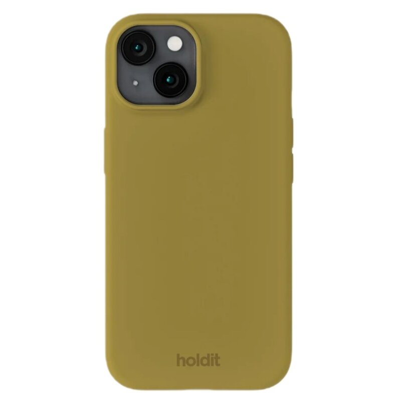 Etui HOLDIT Silicone Case do Apple iPhone 15 Zielony