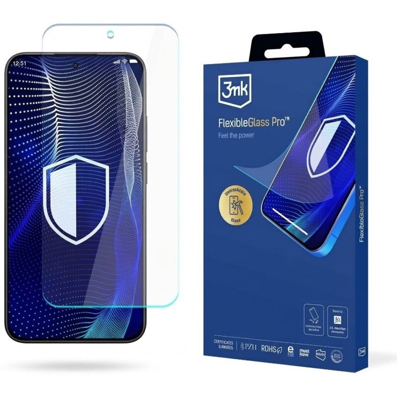 Szkło hybrydowe 3MK FlexibleGlass Pro do Xiaomi Redmi Note 15 Pro 5G