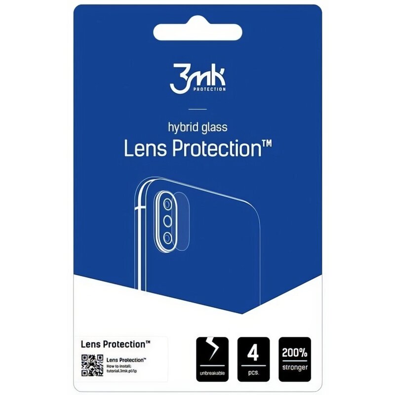 Szkło hybrydowe na obiektyw 3MK Lens Protection do Motorola Edge 70 Fusion