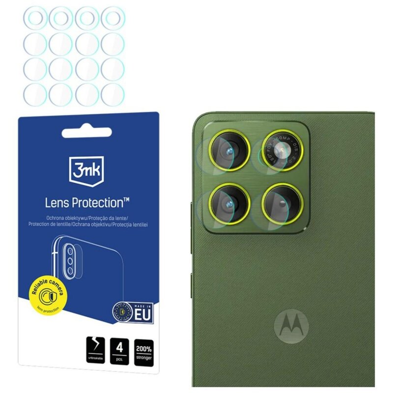 Szkło hybrydowe na obiektyw 3MK Lens Protection do Motorola Signature