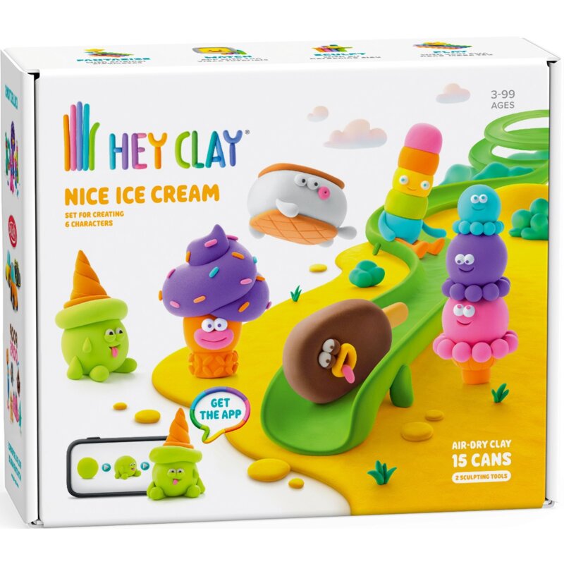 Masa plastyczna HEY CLAY Lody HCL15029CEE15