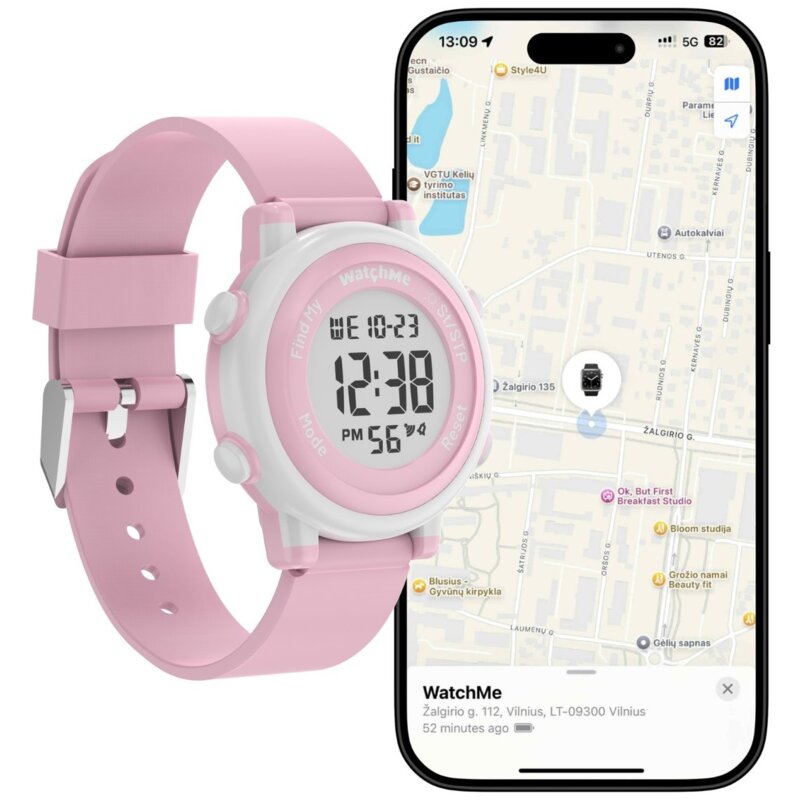 Smartwatch SPONGE WatchMe Kids Różowy