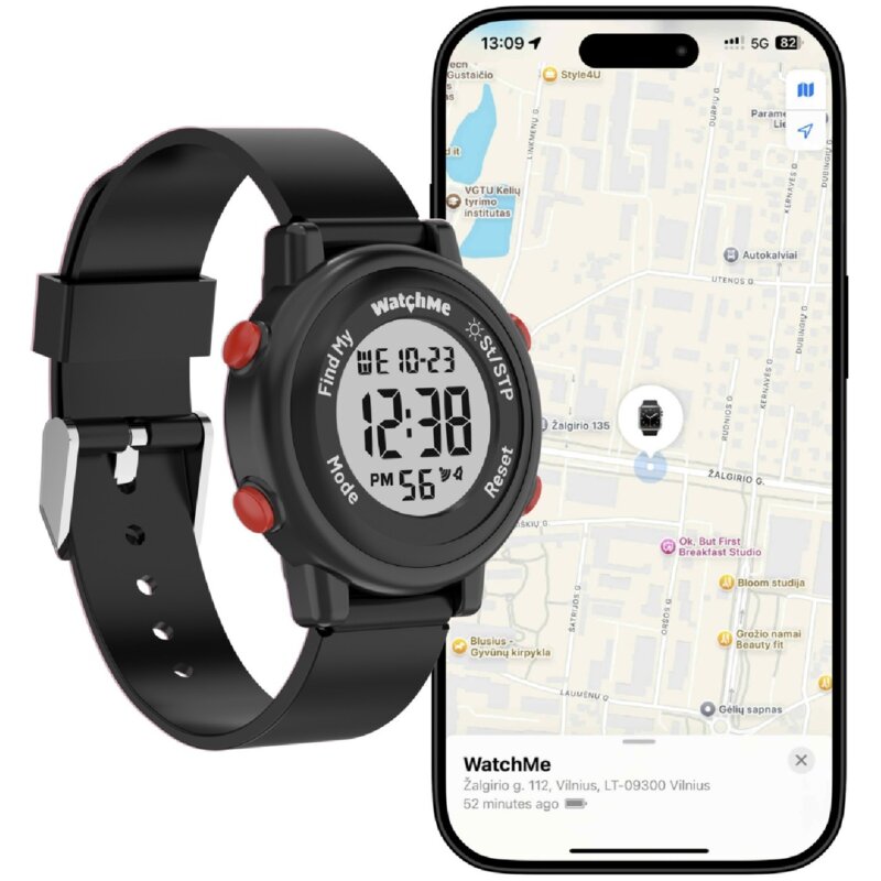 Smartwatch SPONGE WatchMe Kids Czarny