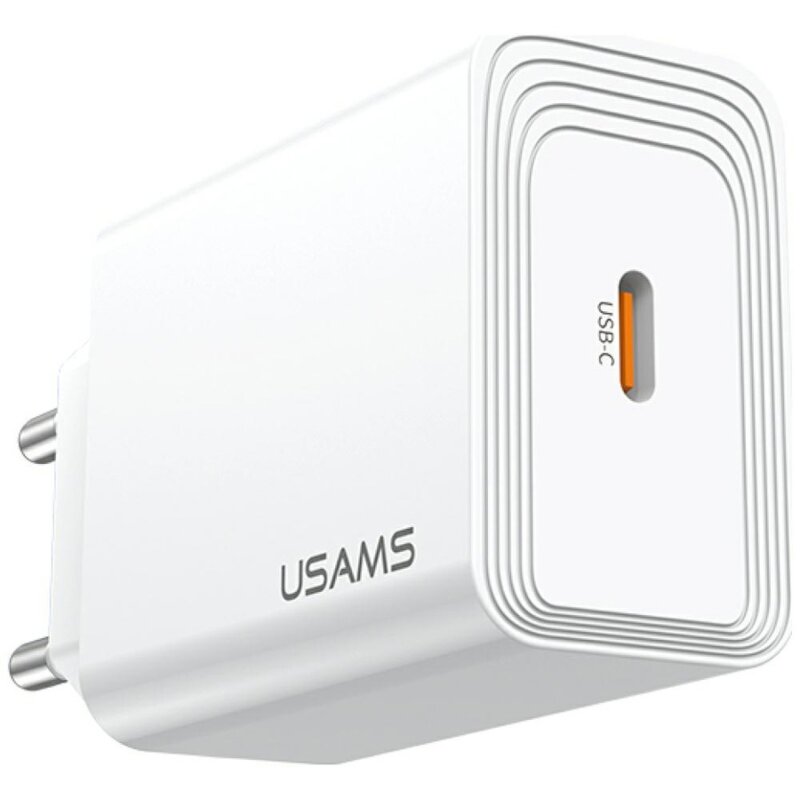 Ładowarka sieciowa USAMS T69 20W Biały ładowarka do telefonu USB-C