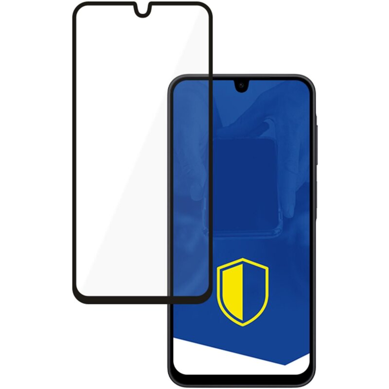 Szkło hartowane 3MK HardGlass Max Black do Samsung Galaxy A17 5G/4G