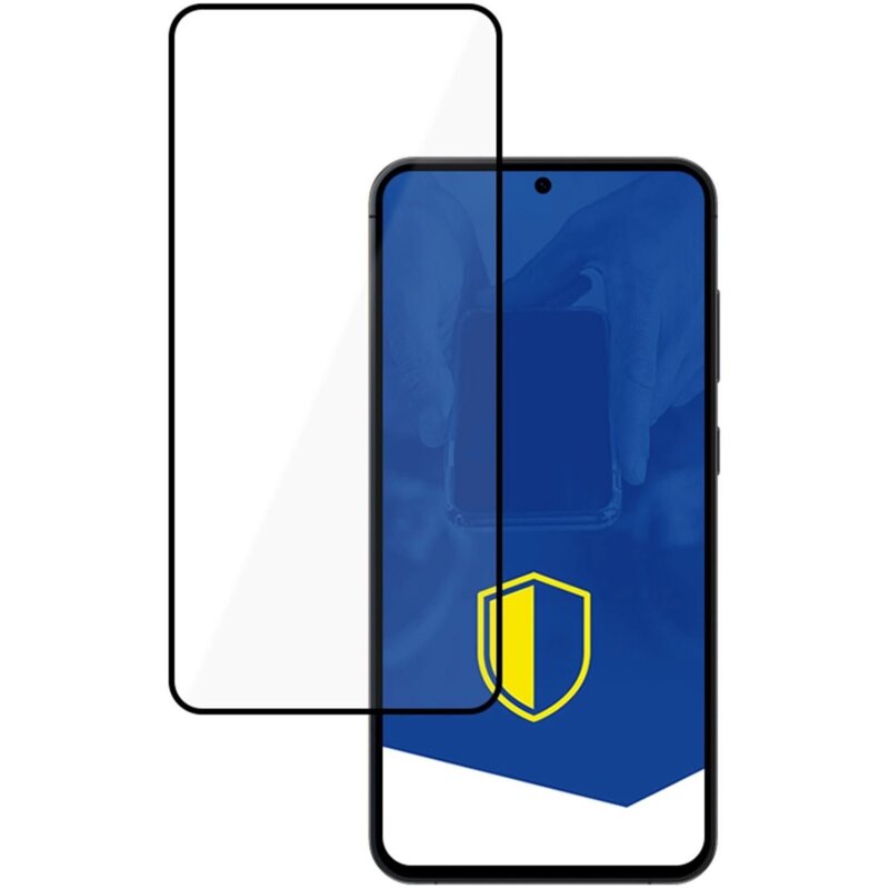 Szkło hartowane 3MK HardGlass Max Black do Samsung Galaxy S25+
