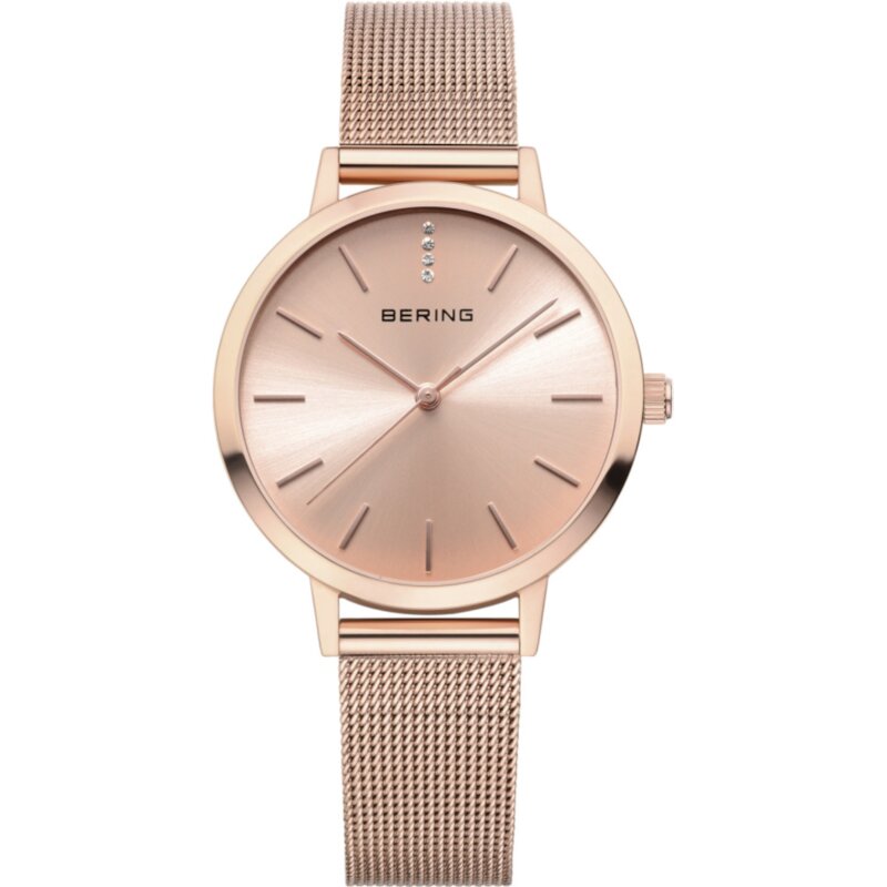Zegarek BERING Classic 13434-366 Różowe złoto