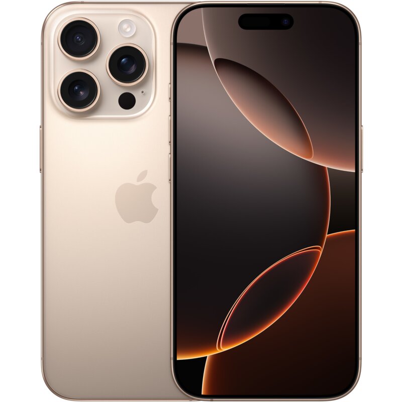Smartfon APPLE iPhone 16 Pro 5G 128GB 6.3" 120Hz Tytan pustynny (Stan Bardzo dobry)