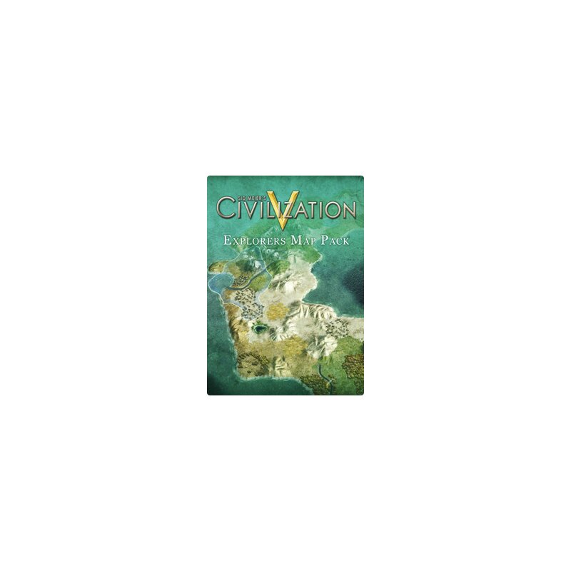 Kod aktywacyjny Gra PC Sid Meier's Civilization V Explorer's Map Pack