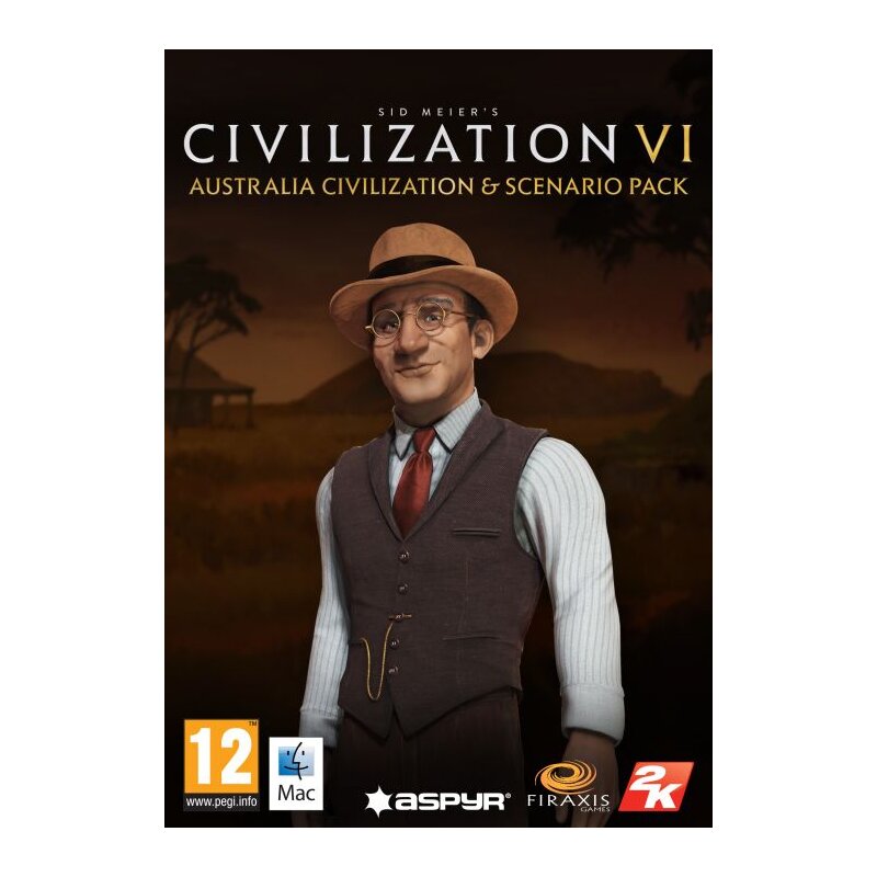 Kod aktywacyjny Gra MAC Sid Meier's Civilization VI - Australia Civilization & Scenario Pack