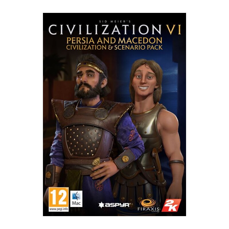 Kod aktywacyjny Gra MAC Sid Meier's Civilization VI - Persia and Macedon Civilization & Scenario Pack