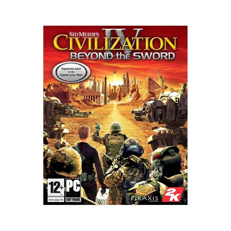 Kod aktywacyjny Gra PC Sid Meier's Civilization IV: Beyond The Sword