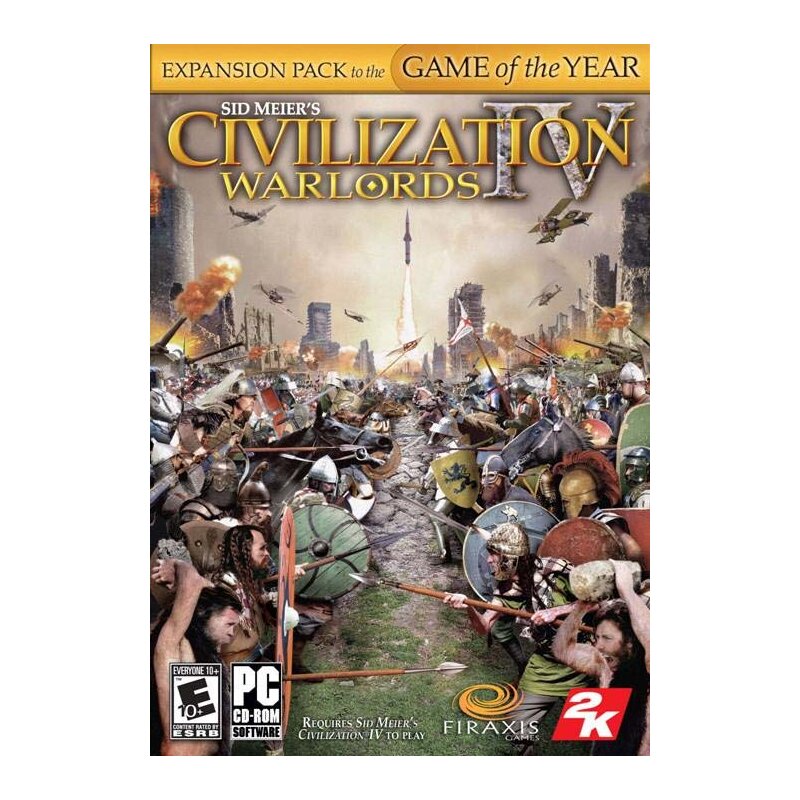 Kod aktywacyjny Gra PC Sid Meier's Civilization IV: Warlords