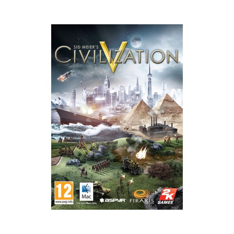 Kod aktywacyjny Gra MAC Sid Meier's Civilization V