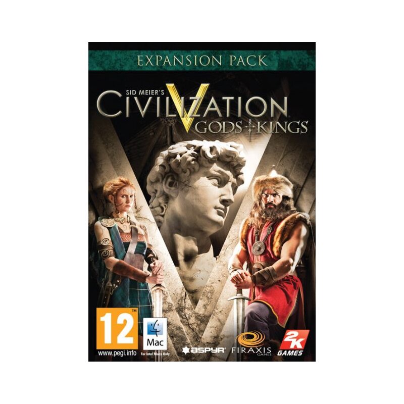Kod aktywacyjny Gra MAC Sid Meier's Civilization V Bogowie i Królowie