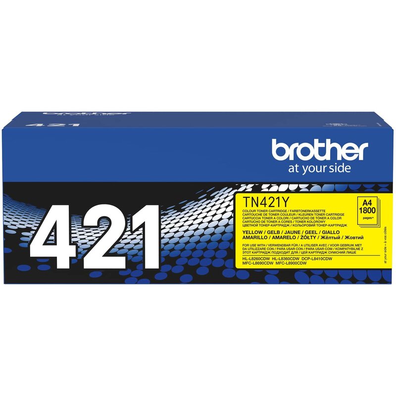 Brother TN421Y yellow 1800 str. (TN-421Y)