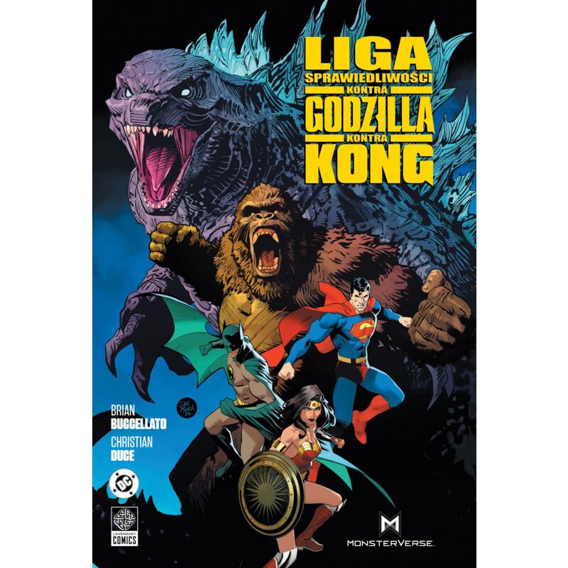 Liga Sprawiedliwości kontra Godzilla kontra Kong Brian Buccellato