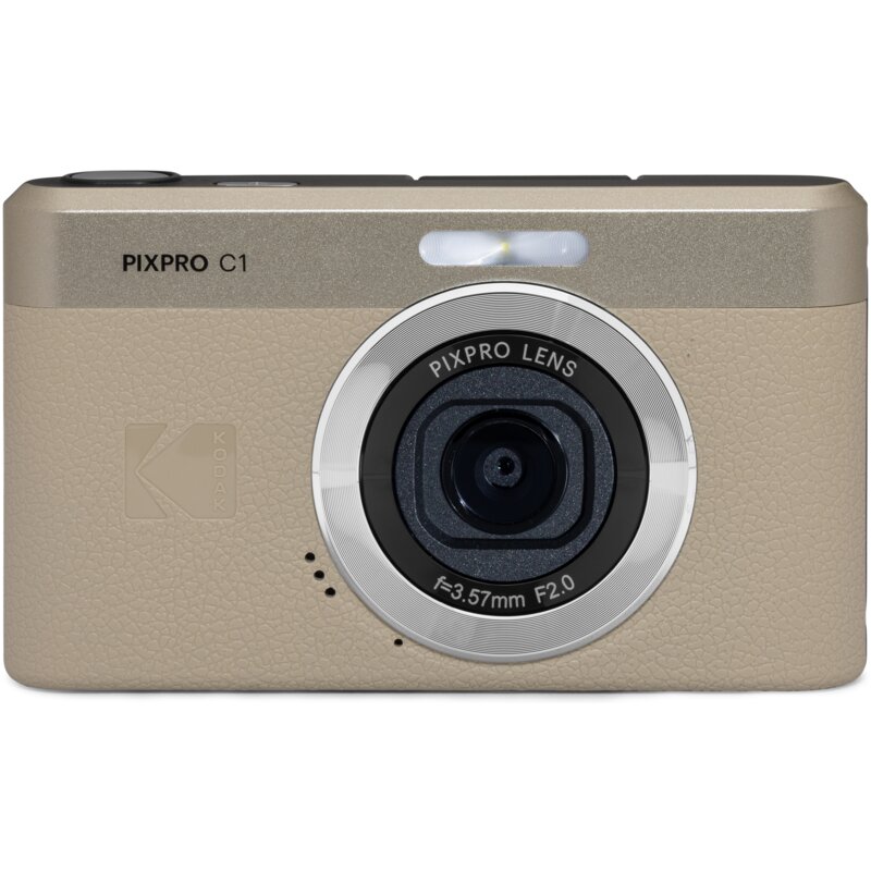 Aparat KODAK PixPro C1 Szary 13Mpix, 4x zoom, 1/3" BSI CMOS