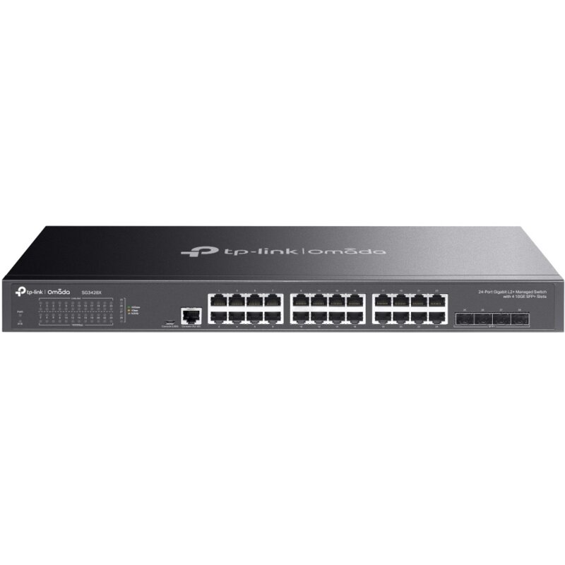 Switch TP-LINK Omada SG3428X Gigabit Ethernet, 29 portów, Zarządzalny