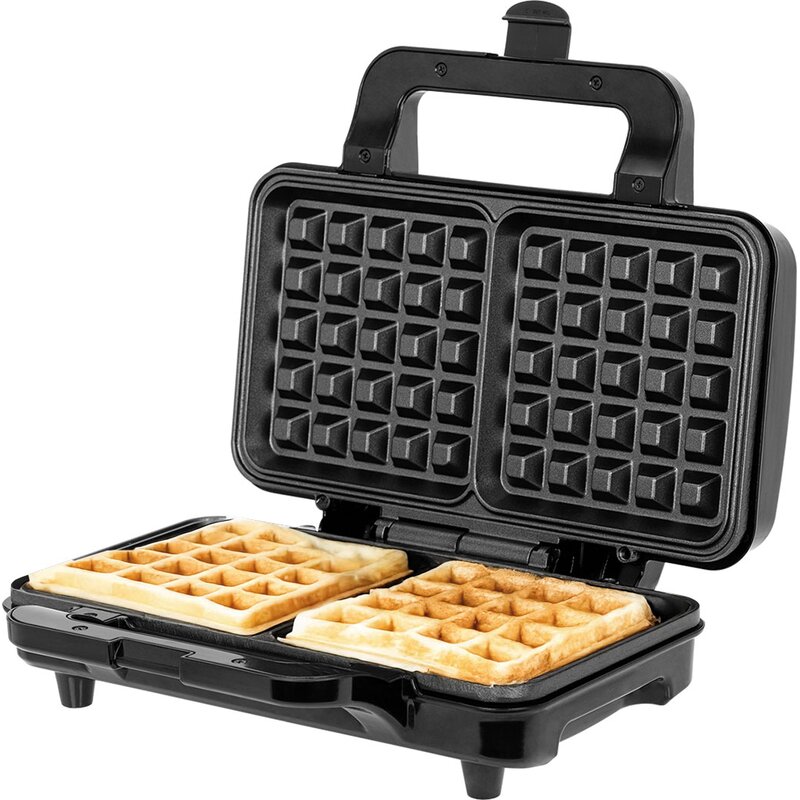 Gofrownica MPM MGO-20M Czarno-srebrny