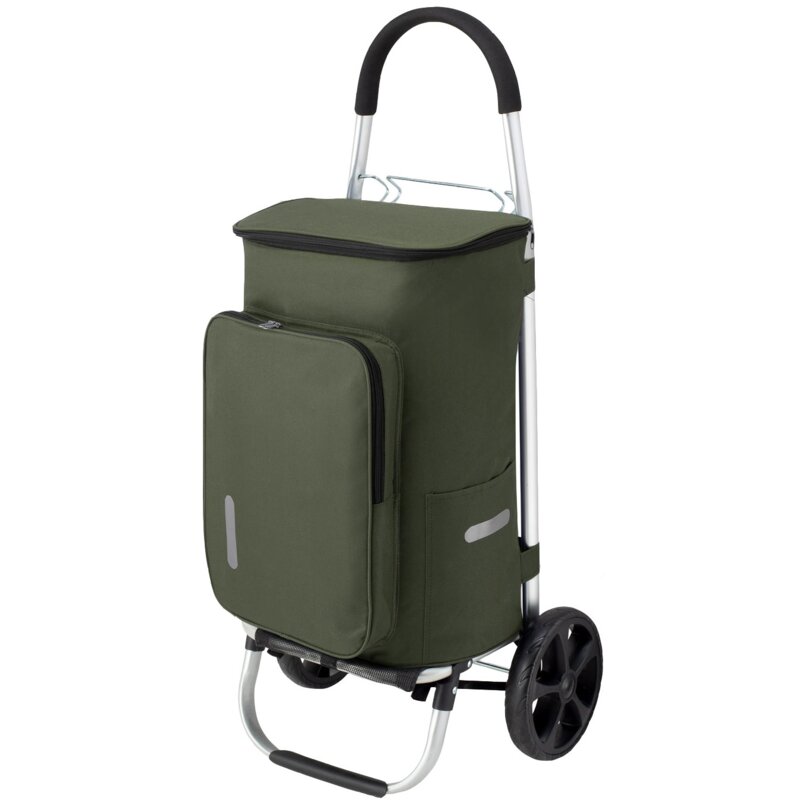 Wózek na zakupy SEMI LINE Premium L2040-3 Khaki