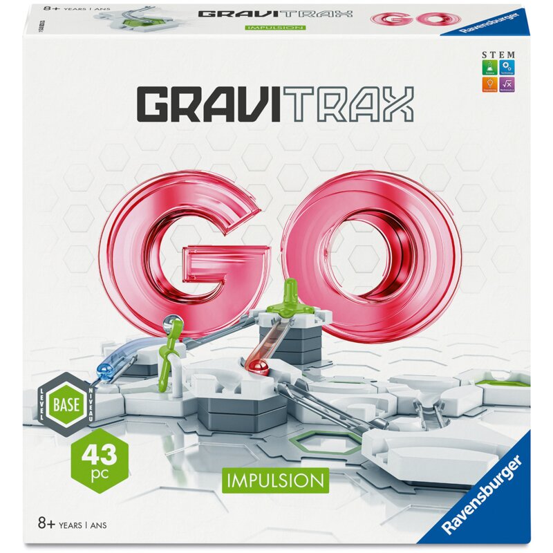 Gra logiczna RAVENSBURGER GraviTrax Base Zestaw startowy Go Impulsion 12020015