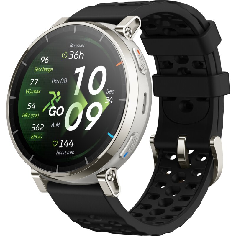 Amazfit Active 3 Premium NFC Czarny