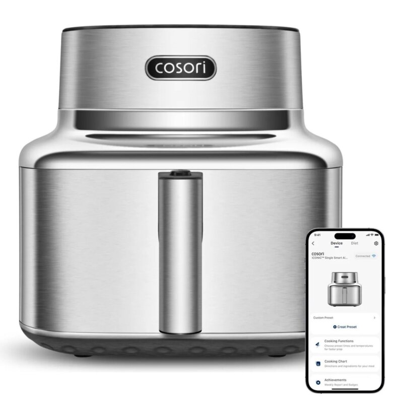 Air Fryer Frytkownica beztłuszczowa COSORI Iconic Single 6.2 l