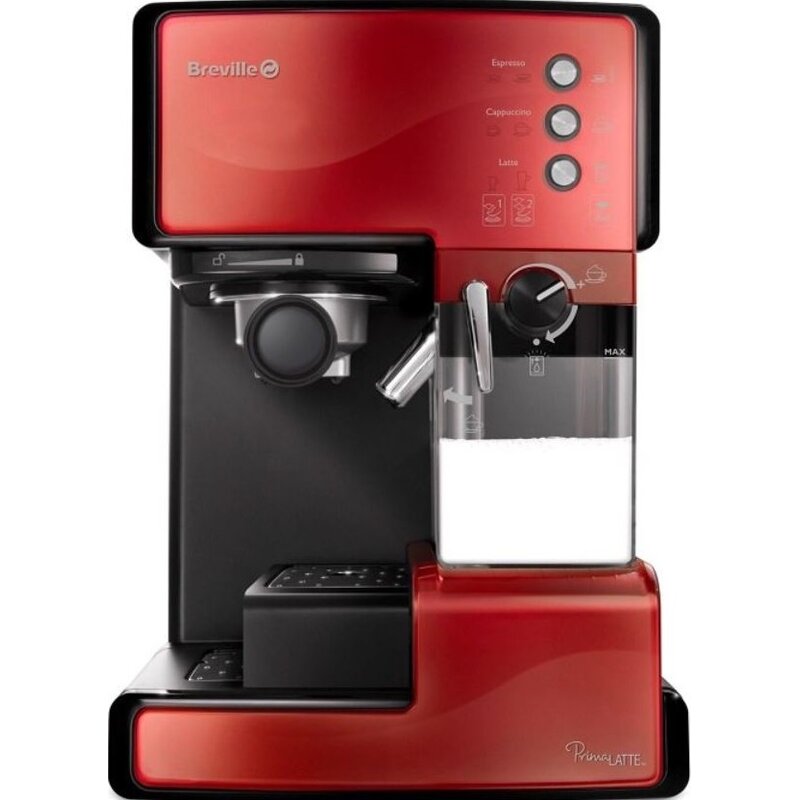 Ekspres BREVILLE Prima Latte VCF046X Czerwony