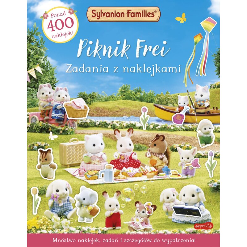 Sylvanian Families. Piknik Frei. Zadania z naklejkami Praca zbiorowa