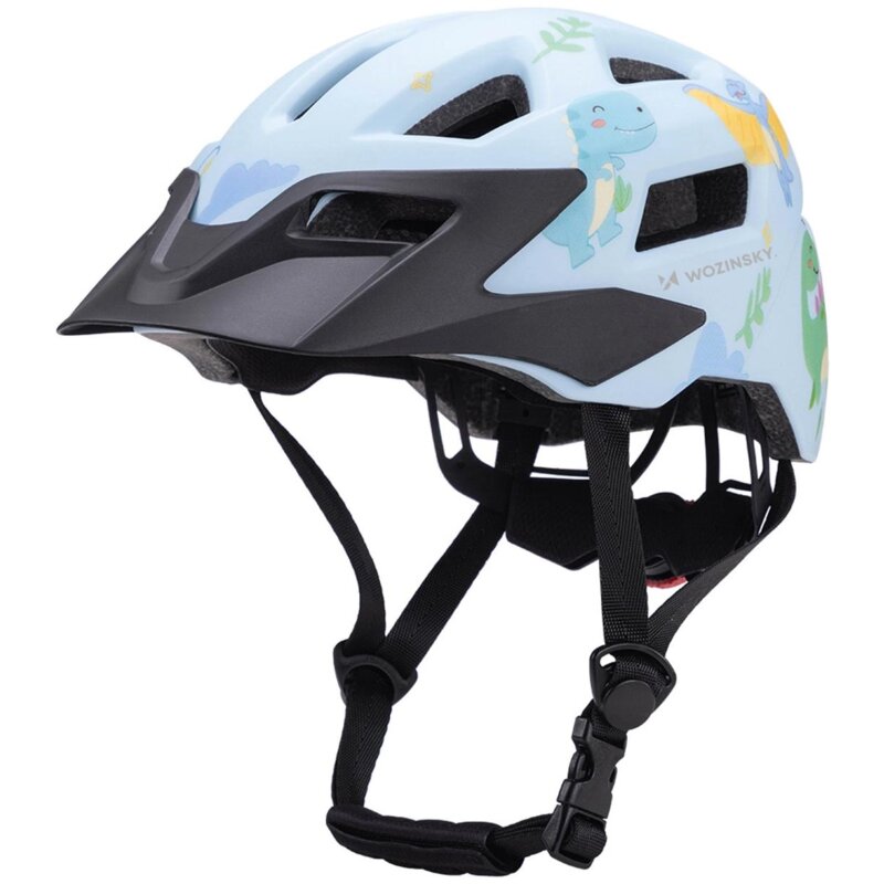 Kask rowerowy WOZINSKY HT-45J Jasnoniebieski dla Dzieci (rozmiar XS)