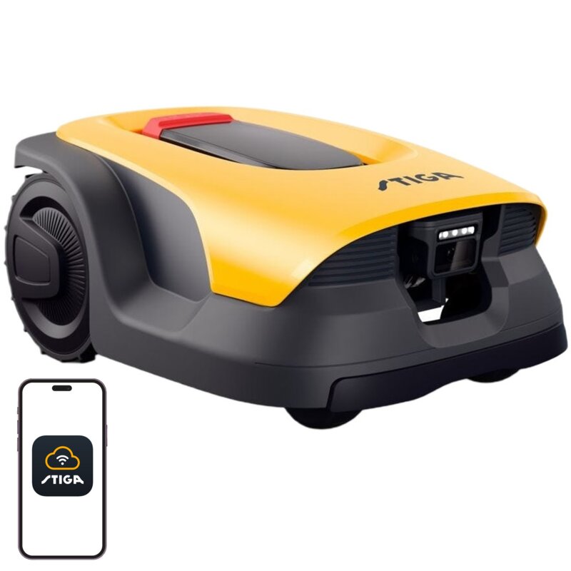Robot koszący STIGA A 10V Bez przewodu ograniczającego Bluetooth 1000 m2
