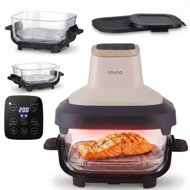 Lovio Home Ultra Crisp LVAF003BE 1550W 4l