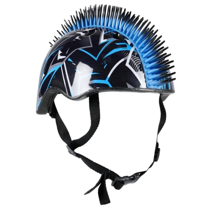 Kask rowerowy NO FEAR 1079851 Czarno-niebieski dla Dzieci (rozmiar S)